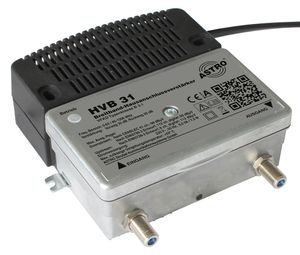 HVB 31  - CATV-amplifier Gain VHF35dB Gain UHF35dB HVB 31