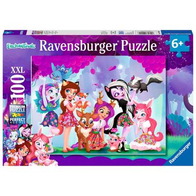 Enchantimals puzzel - een groep hechte