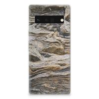 Google Pixel 6 Pro | TPU | Siliconen hoesje | Steen
