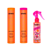 amika Everyday Essentials Set, Shampoo, Conditioner, Detangling Primer