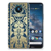 Nokia 8.3 | TPU Case | Beige Flowers