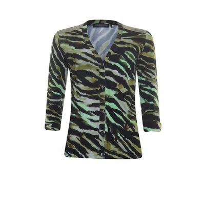 Vest met v-hals