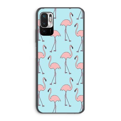 Anything Flamingoes: Xiaomi Redmi Note 10 5G Transparant Hoesje