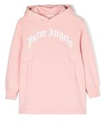 Palm Angels Kids robe à logo imprimé - Rose