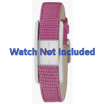 Horlogeband DKNY NY3436 Leder Roze 14mm