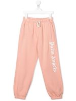 Palm Angels Kids pantalon de jogging à logo imprimé - Rose