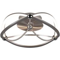 LED Plafondlamp 20W Dimbaar - Warm Wit 3000K - Mat Nikkel