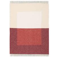 Northern Echo Throw plaid 170x130 rood