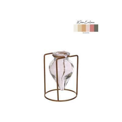 Bloemenvaas Breeze helder Ø8,5xH11cm