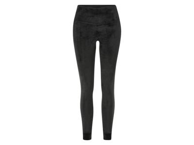 esmara Velours dames legging (Zwart, XS (32/34))