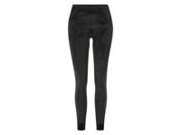 esmara Velours dames legging (L (44/46), Zwart)
