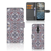 Nokia 2.4 Bookcase Flower Tiles - thumbnail