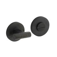 Intersteel WC-sluiting Shiraat eenzijdig verdekt bediening links - PVD zwart
