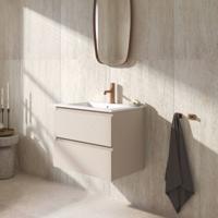 Ben Tendenza badmeubel incl. keramische wastafel 60x46x52cm zand