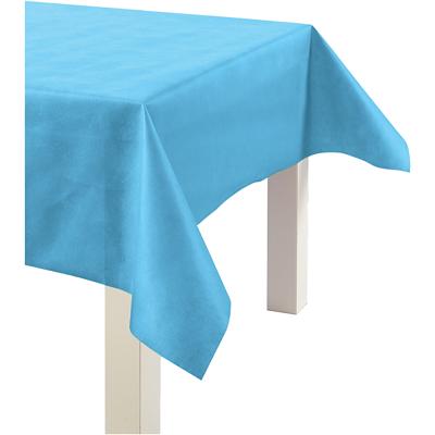 Creativ Company Tafelkleed gemaakt van namaaktextiel, b: 125 cm, 70 gr, turquoise, 10 m/ 1 rol