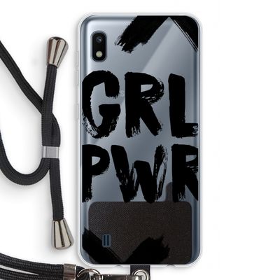 Girl Power #2: Samsung Galaxy A10 Transparant Hoesje met koord