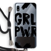 Girl Power #2: Samsung Galaxy A10 Transparant Hoesje met koord
