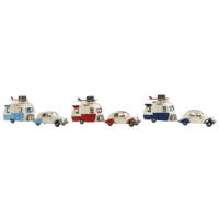 Decoratieve figuren Home ESPRIT 32 x 8,5 x 13 cm (3 Stuks)