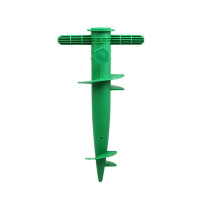Parasolharing - groen - kunststof - D22-32 mm x H31 cm