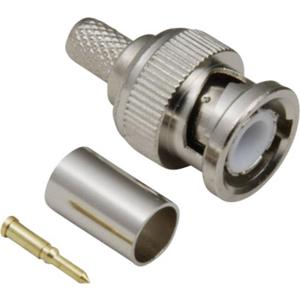 TRU COMPONENTS TC-2520045 BNC-connector Stekker, recht 50 Ω 50 stuk(s)