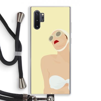 Summer: Samsung Galaxy Note 10 Plus Transparant Hoesje met koord