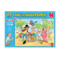 Schatzoeken - Jan van Haasteren Junior Puzzel 150 Stukjes - thumbnail