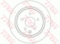 Remschijf TRW, Remschijftype: Massief, u.a. fÃ¼r Nissan - thumbnail