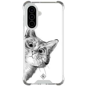 Samsung Galaxy A56 shockproof hoesje - Kat kiekeboe