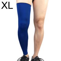 Professionele outdoor sport basketbal voetbal knie pads warme compressie beenbeschermers grootte: XL
