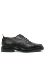 Thom Browne derbies à bout en amande - Noir