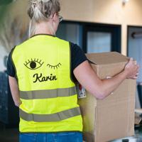 Veiligheidshesje bedrukken - Geel - L/XL