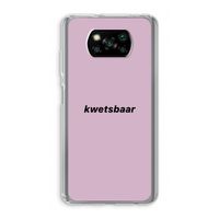 kwetsbaar: Xiaomi Poco X3 NFC Transparant Hoesje