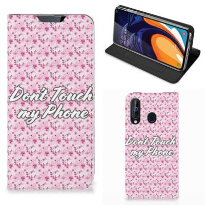 Samsung Galaxy A60 Design Case Flowers Pink DTMP Samsung Galaxy A60 Design Case Flowers Pink DTMP