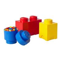 LEGO - Opbergbox Brick Set van 3, Multi - LEGO