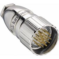 Lumberg Automation RSC 190/9-1 Sensor/actuator connector, niet geassembleerd M23 Aantal polen (sensoren): 19 Stekker, recht 1 stuk(s) - thumbnail