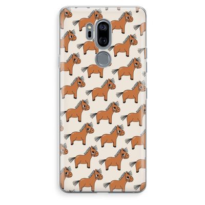 Pony: LG G7 Thinq Transparant Hoesje