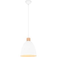 LED Hanglamp Mat Wit - E27 Fitting - Aluminium - 40W Max