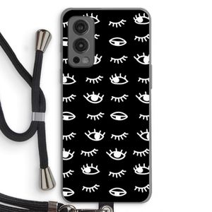 Eye pattern #3: OnePlus Nord 2 5G Transparant Hoesje met koord