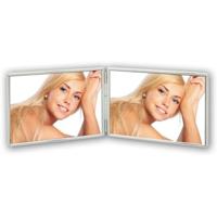 Zep fotolijst dh14r silver 2x 10x15 cm