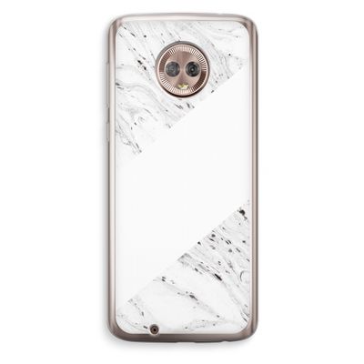 Biggest stripe: Motorola Moto G6 Transparant Hoesje