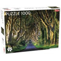 Puzzel Landscape: Dark Hedges in Northern Ireland Puzzel - thumbnail