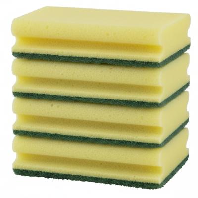 Schuursponzen XL - 25x stuks - met greep - 16,5 x 8 x 4,7 cm - extra groot - sponzen