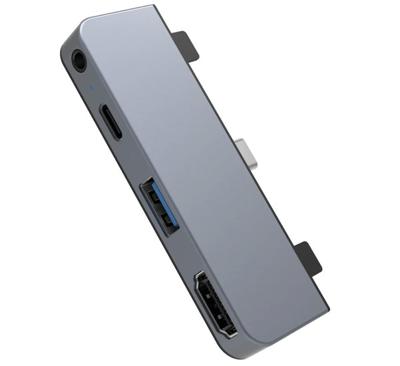 Hyper HyperDrive 4-in-1 iPad Pro USB-C Hub Grijs