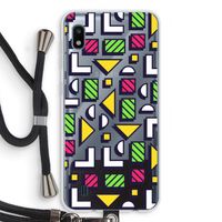 8-bit N°4: Samsung Galaxy A10 Transparant Hoesje met koord
