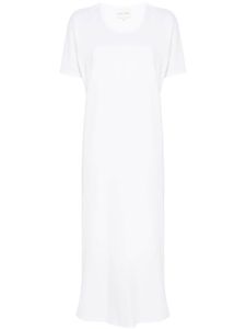 Loulou Studio robe courte en coton - Blanc