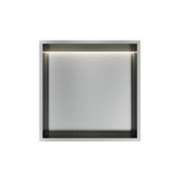 Hotbath &More Inbouwnis - 30 x 30 x 10 cm - met LED-verlichting - RVS 316 - V01