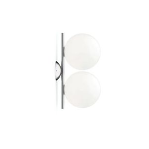 Flos IC C/W1 Double Wandlamp - Chroom