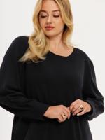 Yoek Jurk LOUNGE | Zwart | Maat 42/44