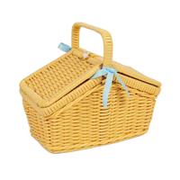 Bigjigs picknickset in mand, 18dlg.