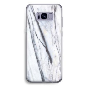 Gestreepte marmer: Samsung Galaxy S8 Plus Transparant Hoesje